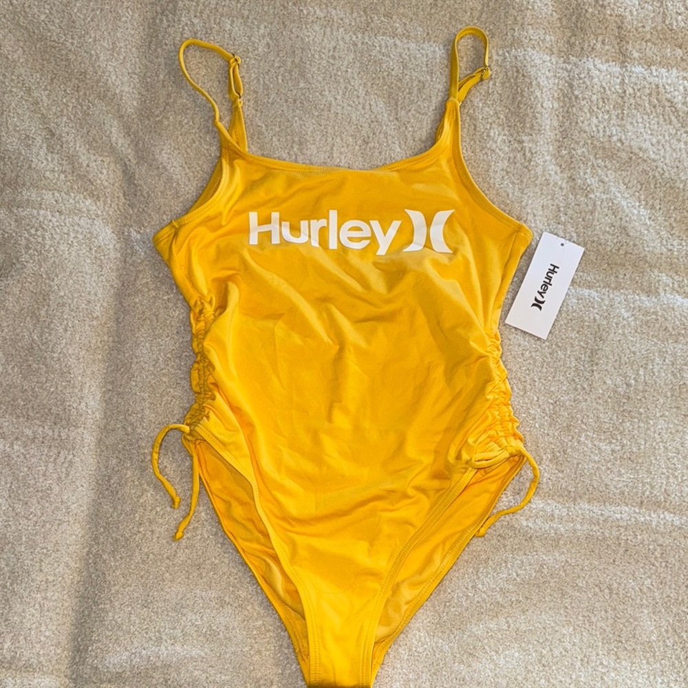 Hurley Vibrant Yellow Swimsuit